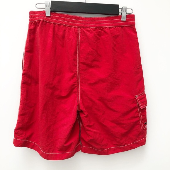 Polo by Ralph Lauren red and white swim shorts. - Picture 8 of 8